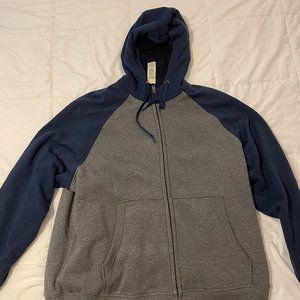 Fleece Lined Hoodie, Size 2XL